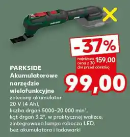 Kaufland PARKSIDE Akumulatorowe narzędzie wielofunkcyjne oferta