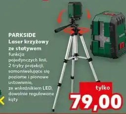 Kaufland PARKSIDE Laser krzyżowy ze statywem oferta