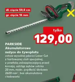 Kaufland PARKSIDE Akumulatorowe nożyce do żywopłotu oferta