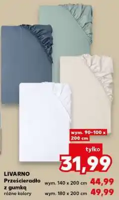 Kaufland LIVARNO Prześcieradło z gumką oferta