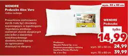 Kaufland WENDRE Poduszka Aloe Vera oferta