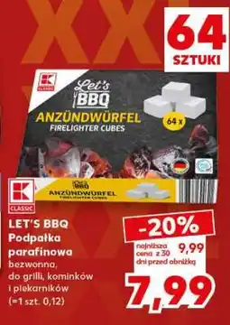 Kaufland LET'S BBQ Podpałka parafinowa oferta
