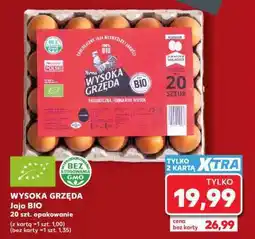 Kaufland WYSOKA GRZĘDA Jaja BIO oferta