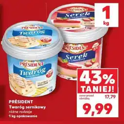 Kaufland PRÉSIDENT Twaróg sernikowy oferta