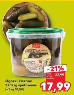 Kaufland Ogórki kiszone oferta