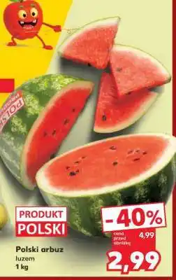 Kaufland Polski arbuz, luzem 1 kg oferta