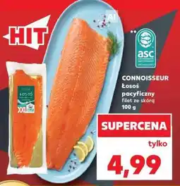 Kaufland CONNOISSEUR Łosoś pacyficzny filet ze skórą 100 g oferta