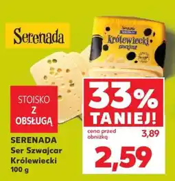 Kaufland SERENADA Ser Szwajcar Królewiecki 100 g oferta