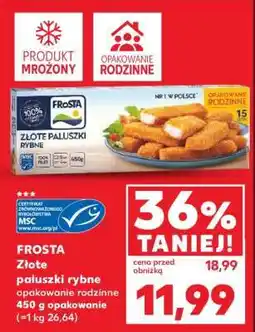 Kaufland FROSTA Złote paluszki rybne oferta