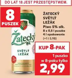 Kaufland Žatecký Světlý Ležák oferta