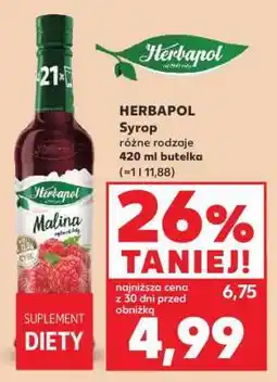 Kaufland HERBAPOL Syrop oferta