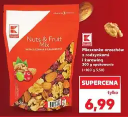 Kaufland Mieszanka orzechów z rodzynkami i żurawiną oferta