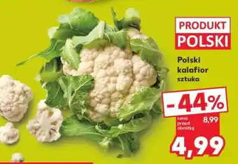 Kaufland Polski kalafior sztuka oferta