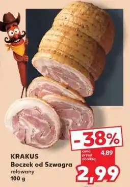 Kaufland KRAKUS Boczek od Szwagra rolowany 100 g oferta