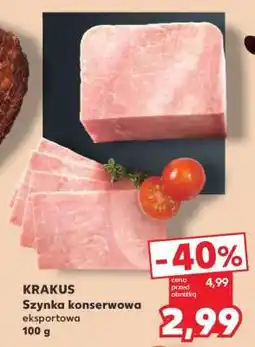 Kaufland KRAKUS SZYNKA KONSERWOWA EKSPORTOWA oferta