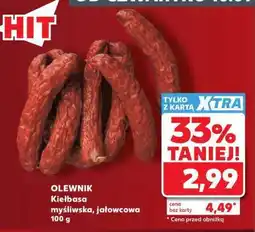 Kaufland OLEWNIK Kiełbasa myśliwska, jałowcowa 100 g oferta