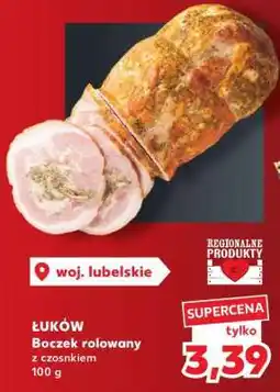 Kaufland ŁUKÓW Boczek rolowany z czosnkiem oferta