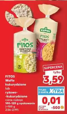 Kaufland FITOS Wafle kukurydziane lub ryżowo--kukurydziane oferta