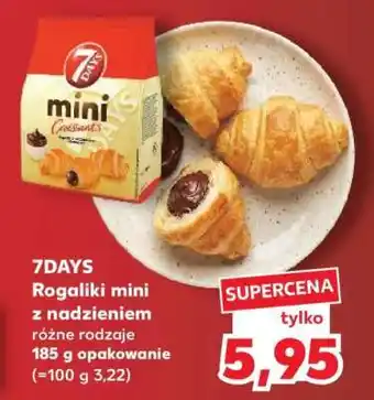 Kaufland 7DAYS Rogaliki mini z nadzieniem oferta