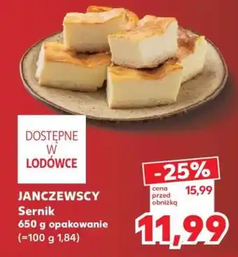 Kaufland JANCZEWSCY Sernik oferta