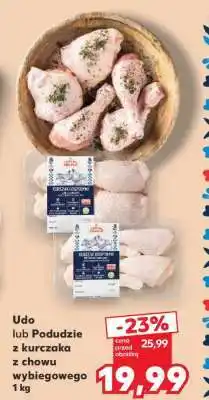 Kaufland Udo lub Podudzie z kurczaka z chowu wybiegowego 1 kg oferta