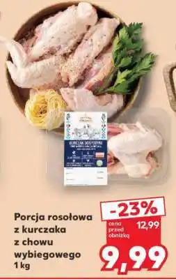 Kaufland Porcja rosołowa z kurczaka z chowu wybiegowego 1 kg oferta