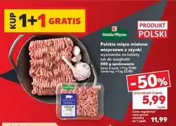 Kaufland Polskie mięso mielone wieprzowe z szynki oferta