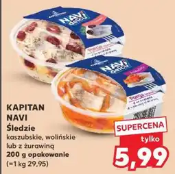 Kaufland KAPITAN NAVI Śledzie oferta