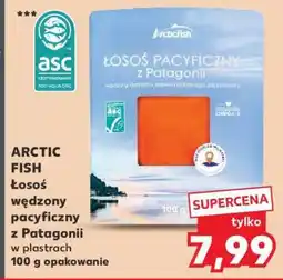 Kaufland ARCTIC FISH Łosoś wędzony pacyficzny z Patagonii w plastrach 100 g opakowanie oferta