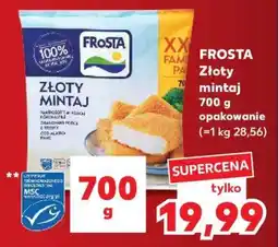 Kaufland FROSTA Złoty mintaj 700 g opakowanie oferta