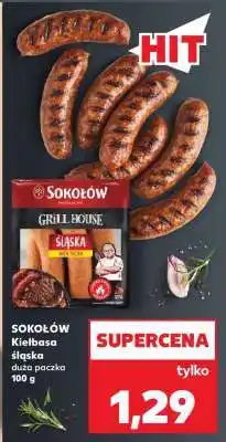 Kaufland SOKOŁÓW Kiełbasa śląska duża paczka 100 g oferta