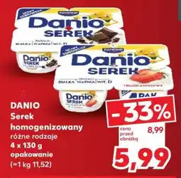 Kaufland DANIO Serek homogenizowany oferta