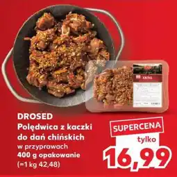 Kaufland DROSED Polędwica z kaczki do dań chińskich w przyprawach 400 g opakowanie oferta