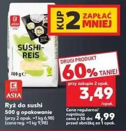 Kaufland Ryż do sushi 500 g opakowanie oferta