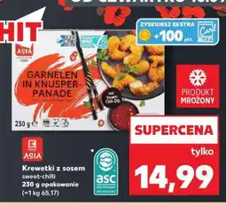Kaufland Krewetki z sosem sweet-chilli 230 g opakowanie oferta