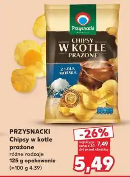 Kaufland PRZYSNACKI Chipsy w kotle prażone oferta