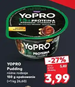 Kaufland YOPRO Pudding oferta
