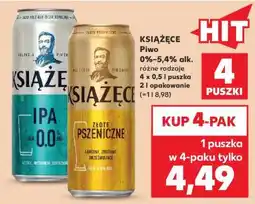 Kaufland KSIĄŻĘCE Piwo 0%–5,4% alk. różne rodzaje oferta