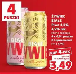 Kaufland Żywiec Białe oferta