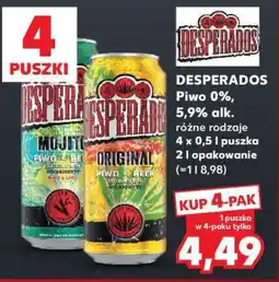 Kaufland Desperados oferta