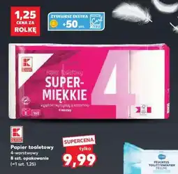 Kaufland Papier toaletowy 4-warstwowy 8 szt. opakowanie oferta