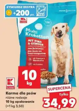 Kaufland Karma dla psów oferta