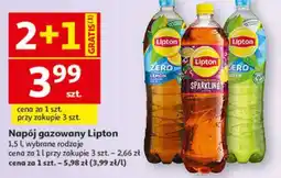Auchan Napój gazowany Lipton oferta