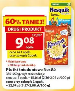 Auchan Płatki śniadaniowe NESTLÉ oferta