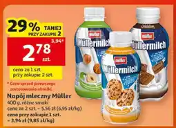 Auchan Napój mleczny MÜLLER oferta