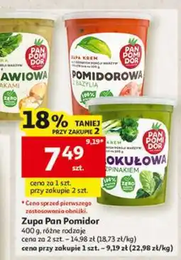 Auchan Zupa Pan Pomidor oferta