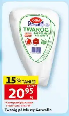 Auchan Twaróg półtłusty Garwolin oferta