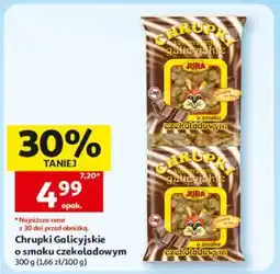 Auchan Chrupki galicyjskie o smaku czekoladowym oferta