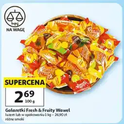 Auchan Galaretki FRESH & FRUITY WAWEL oferta