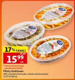 Auchan Filety śledziowe oferta